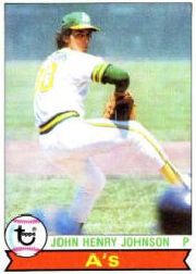 1979 Topps Baseball Cards      681     John Henry Johnson RC
